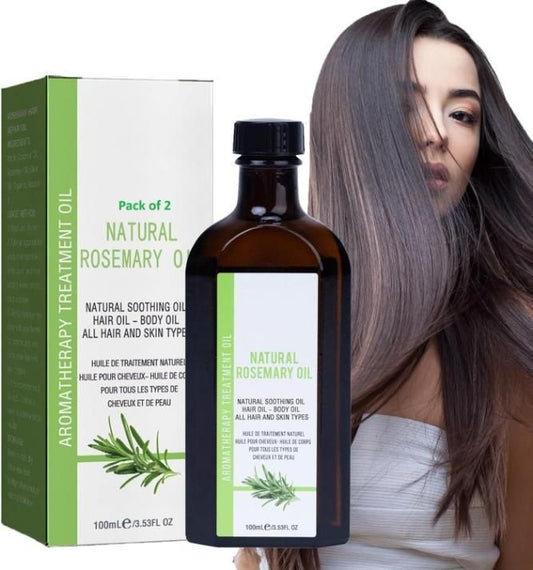 Natural Rosemary Oil 200Ml Each (Pack of 2)